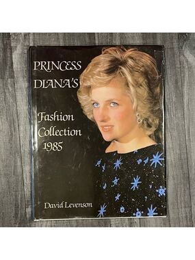 Princess Diana’s Fashion Collection 1985 Book David Levenson Vintage Royal Style